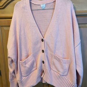 a new day Light Pink Women's Cardigan